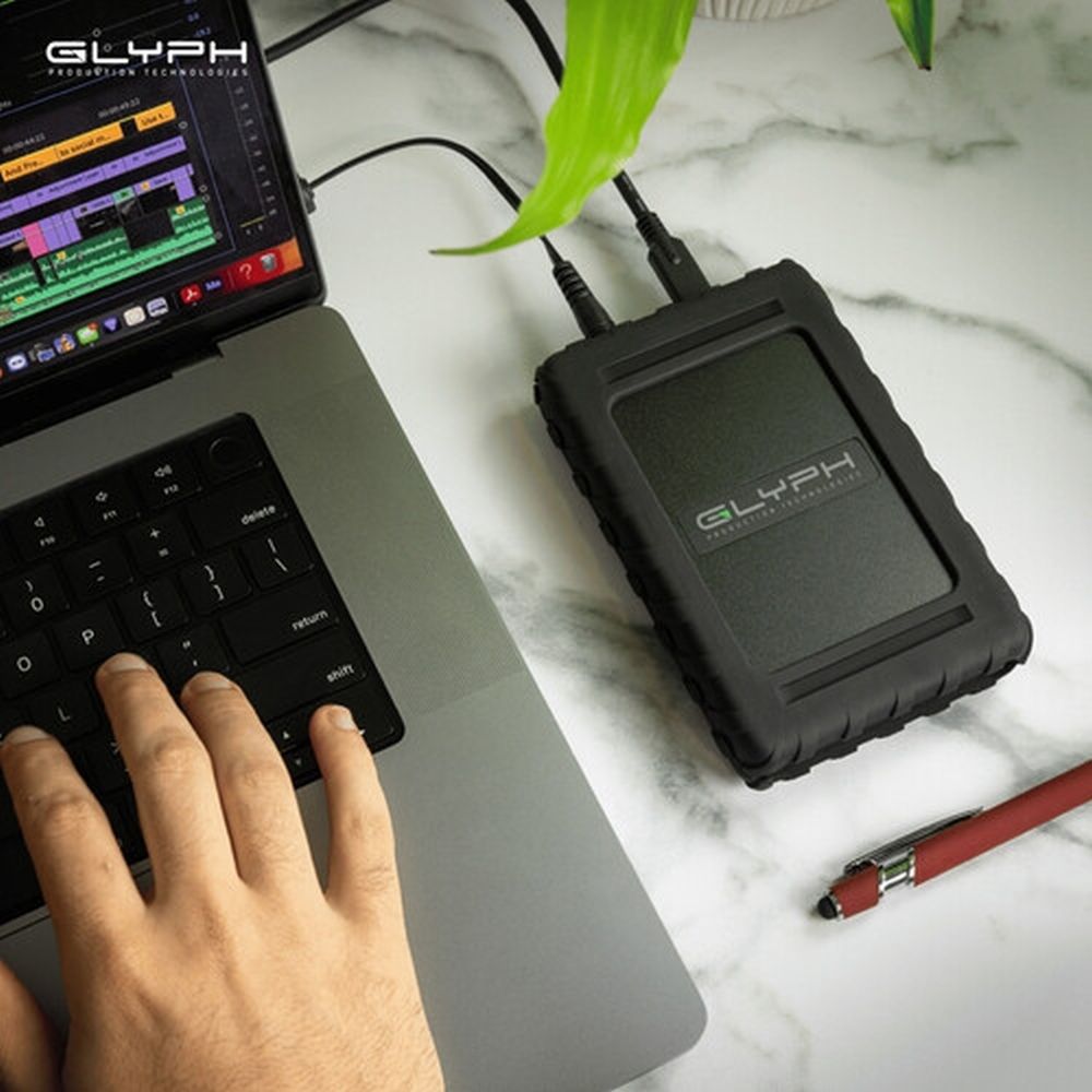 Glyph Blackbox Plus SSD U.2 15.36TB PRO, USB-C(3.2, Gen2), Externe Stromversorgung
