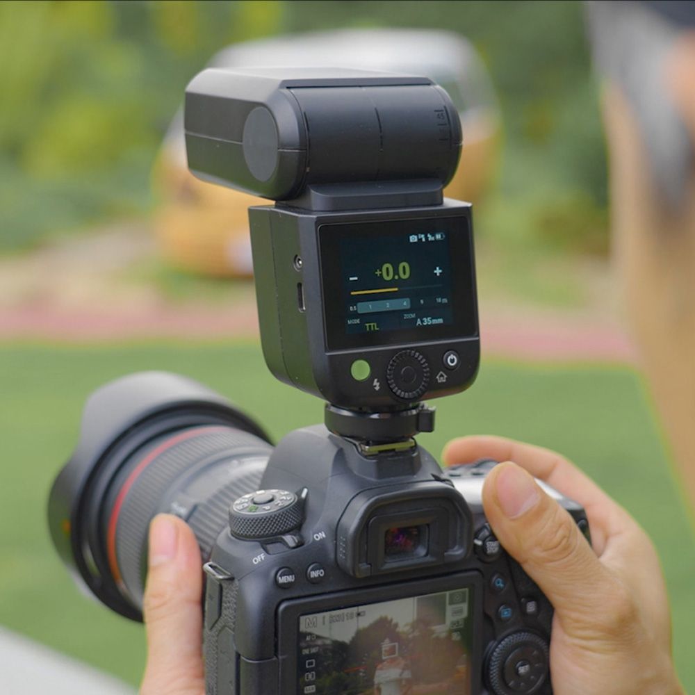 Godox V480C TTL Li ion Head Kamera-Blitzgerät Canon