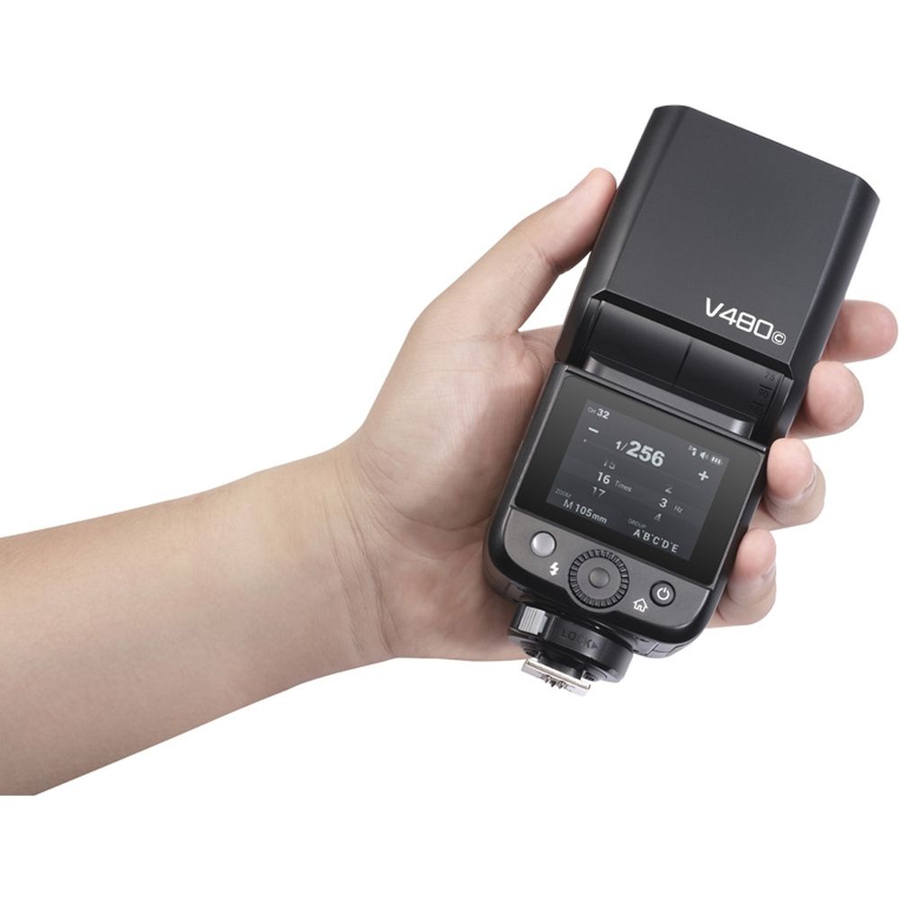 Godox V480F TTL-Li-Ion-Kopf-Kamerablitz Fuji