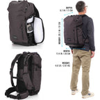Shimoda Rucksack Sidecountry 32 Starterset - schwarz/weiss - 520-355