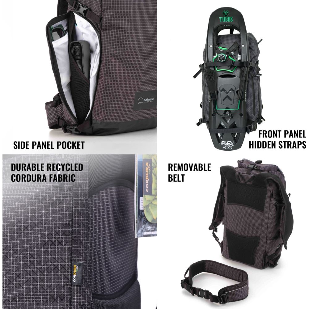 Shimoda Rucksack Sidecountry 32 Starterset - schwarz/weiss - 520-355