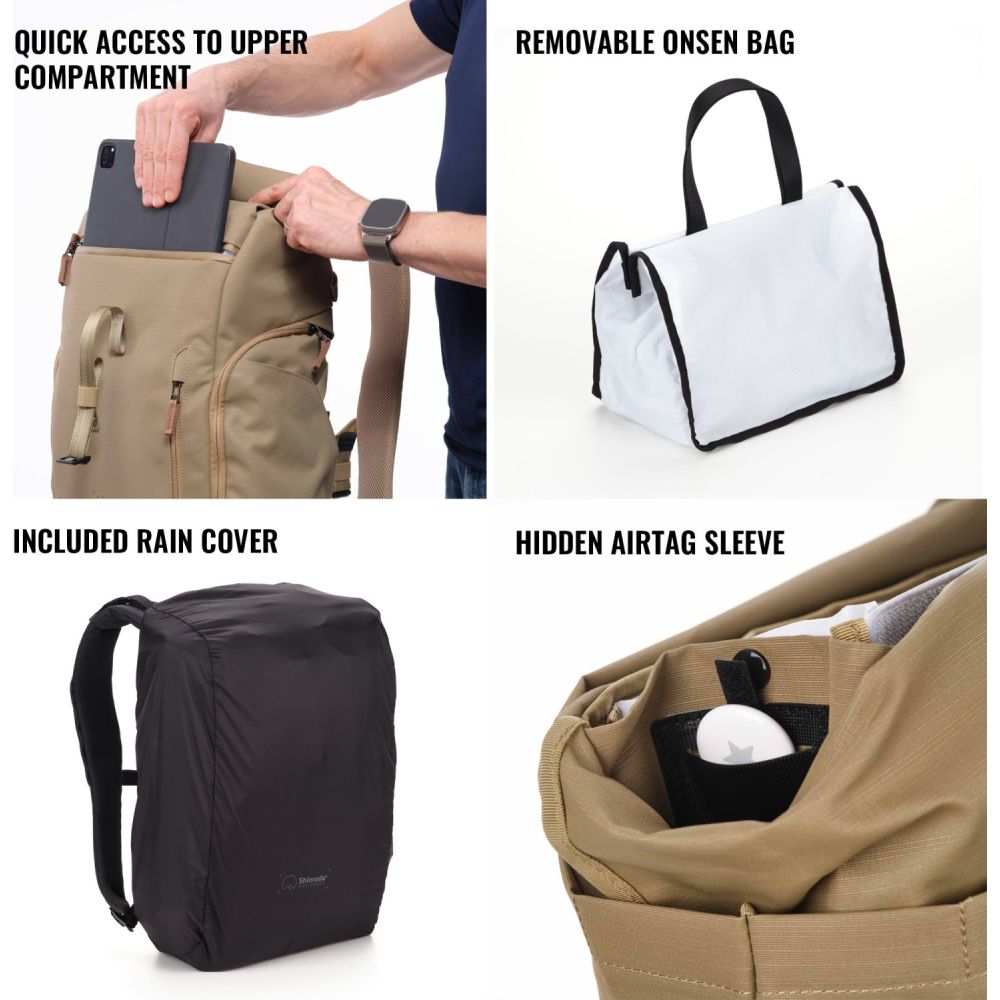 Shimoda Backpack Side Street 22 Starter Kit - Boa - 520-381