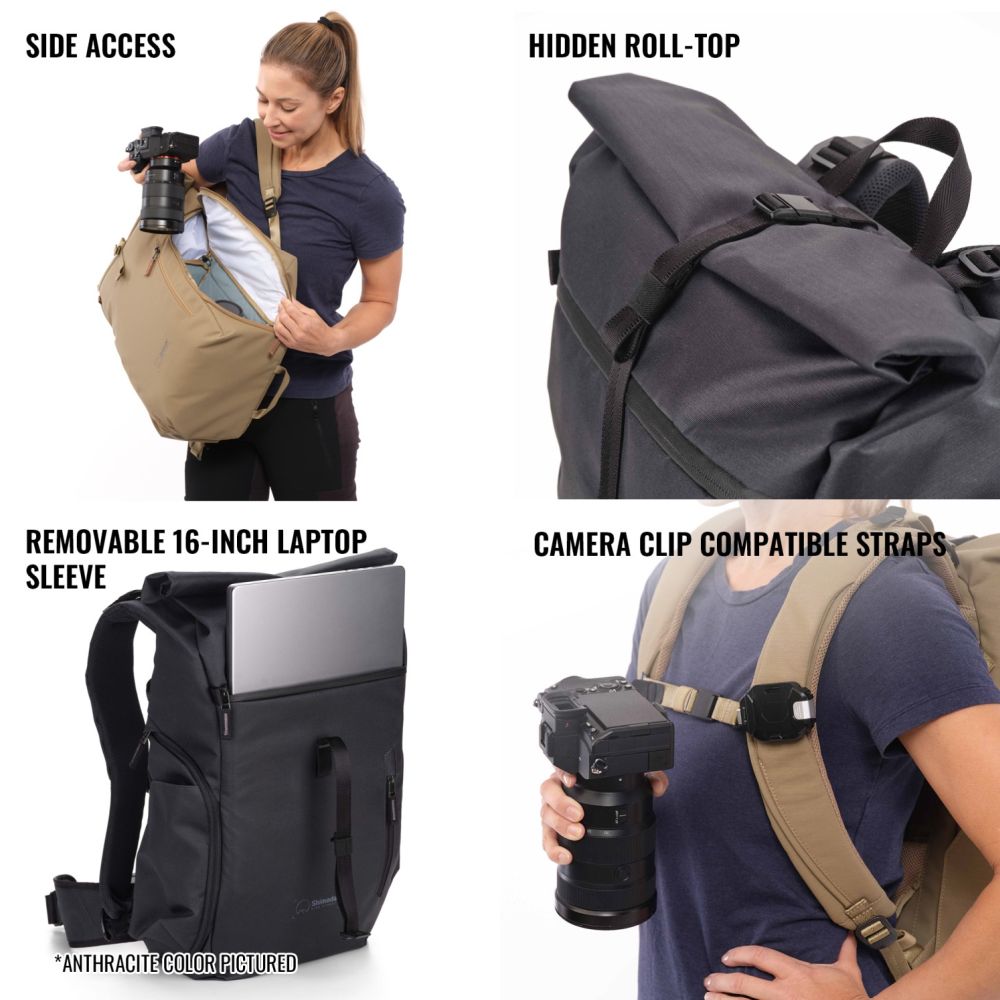 Shimoda Rucksack Side Street 28 Starterset - Boa - 520-383