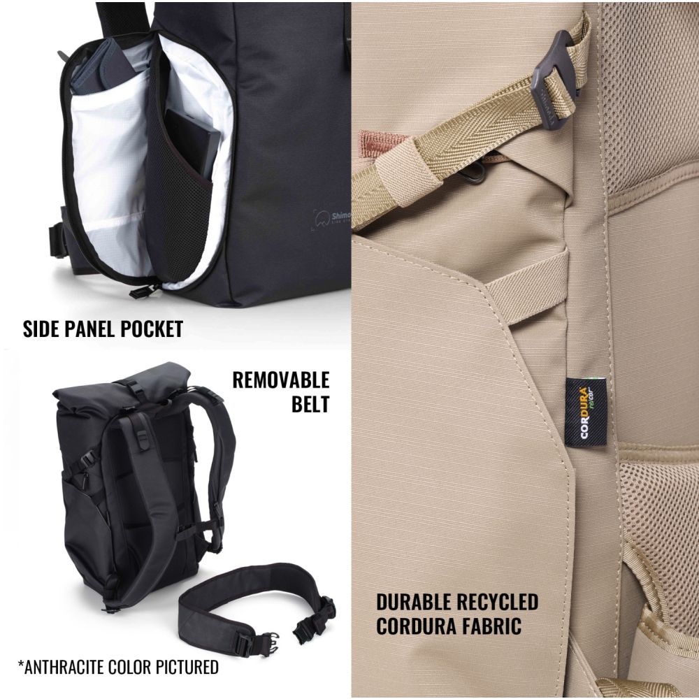 Shimoda Rucksack Side Street 28 Starterset - Boa - 520-383