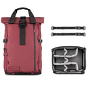 WANDRD PRVKE Photo Bundle Rucksack V4 - Rhone Burgundy - 31L
