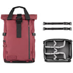 WANDRD PRVKE Photo Bundle Rucksack V4 - Rhone Burgundy - 31L