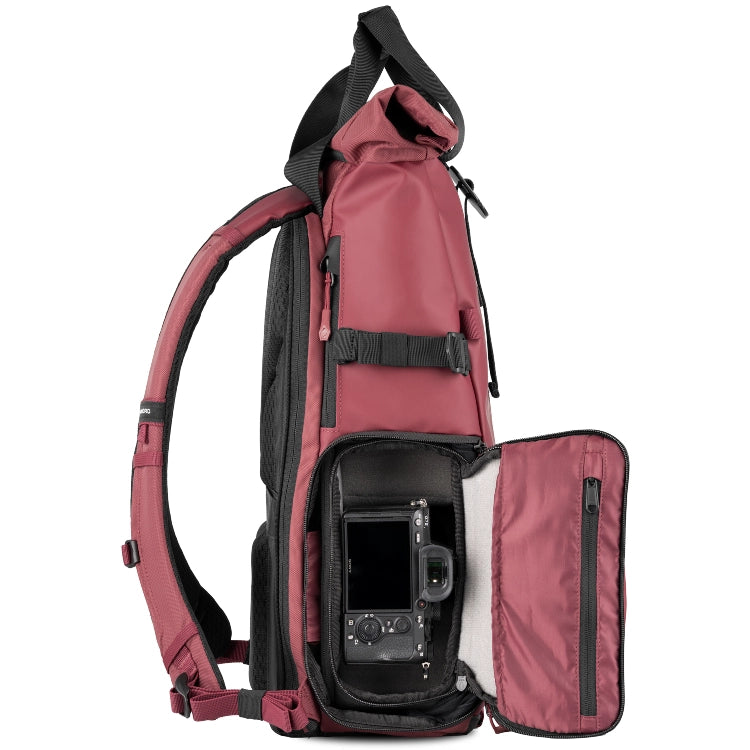 WANDRD PRVKE Photo Bundle Rucksack V4 - Rhone Burgundy - 31L