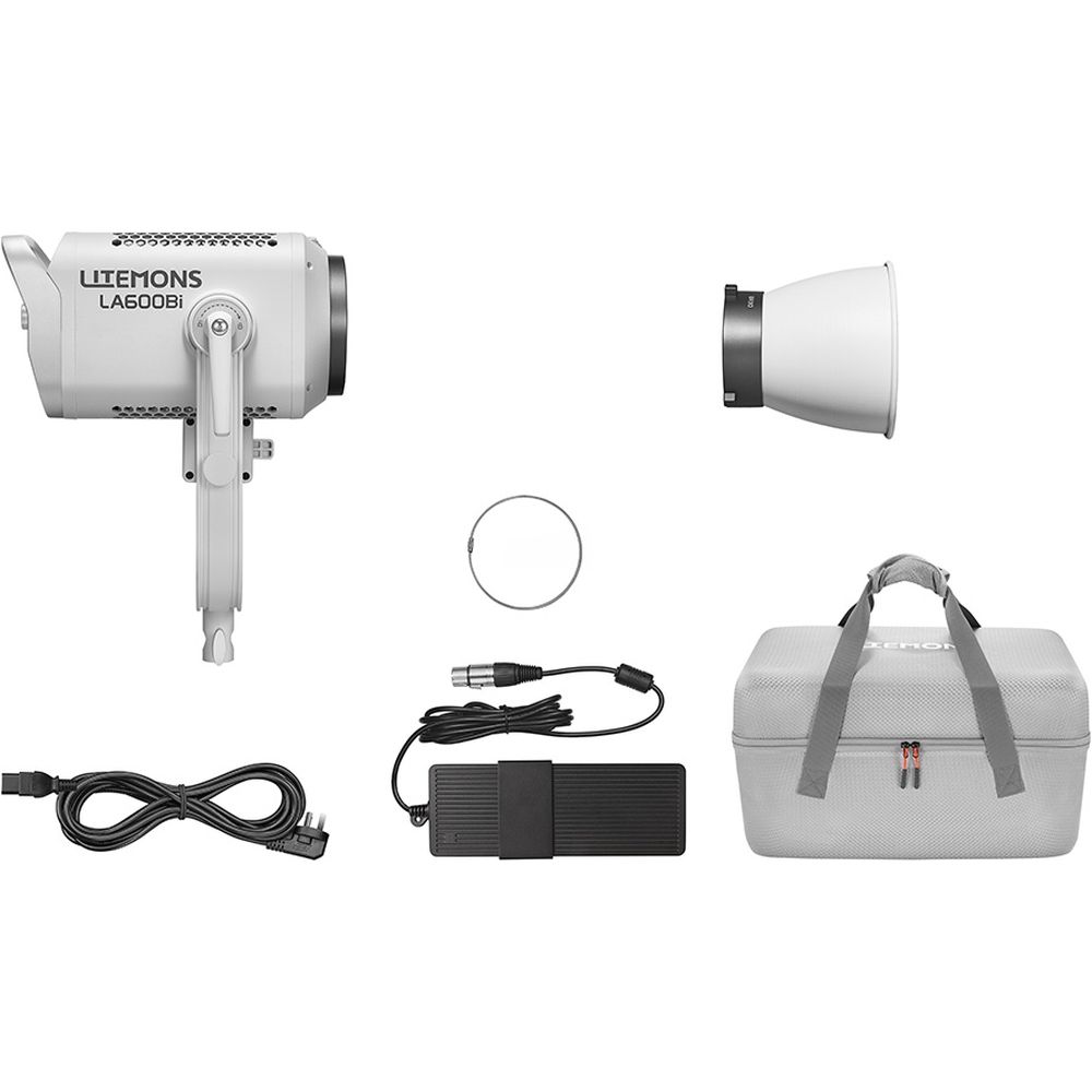 Godox Litemons LA600Bi Bi-colour LED light with carry bag (white)