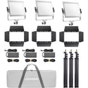 Godox Litemons LP1200R RGB LED-Lichtpaneel 3-Licht-Kit