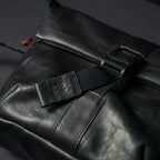 Wotancraft Pilot Travel Camera Bag 7L - black leather