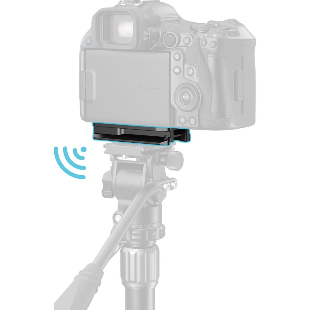 SmallRig MD5424 Arca-Swiss-Mount-Platte für AirTag für Canon