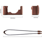 SmallRig 5096 Leather Case Kit for Nikon Z f (brown)