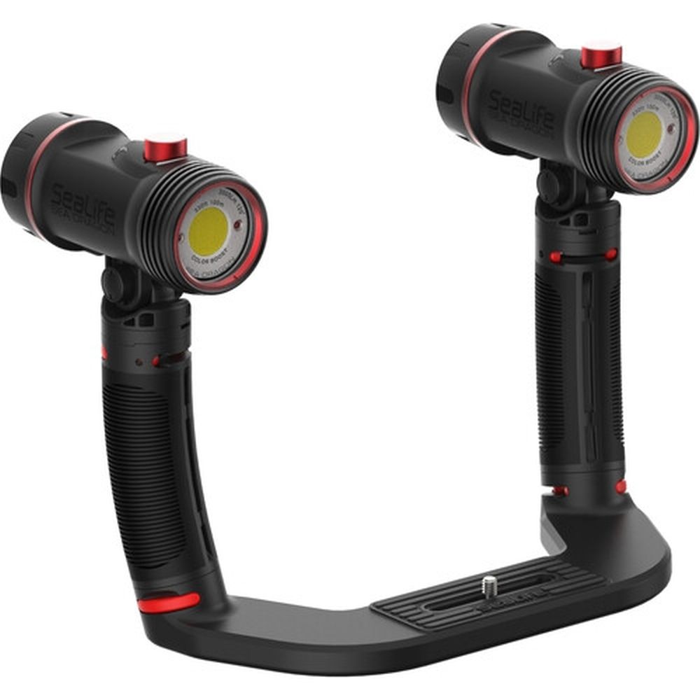 SeaLife Sea Dragon DUO 6000F Color Boost-Set (inkl. 2x 3000 Color Boost-Leuchten, Ultra-Dual-Tray, SL944-Koffer)