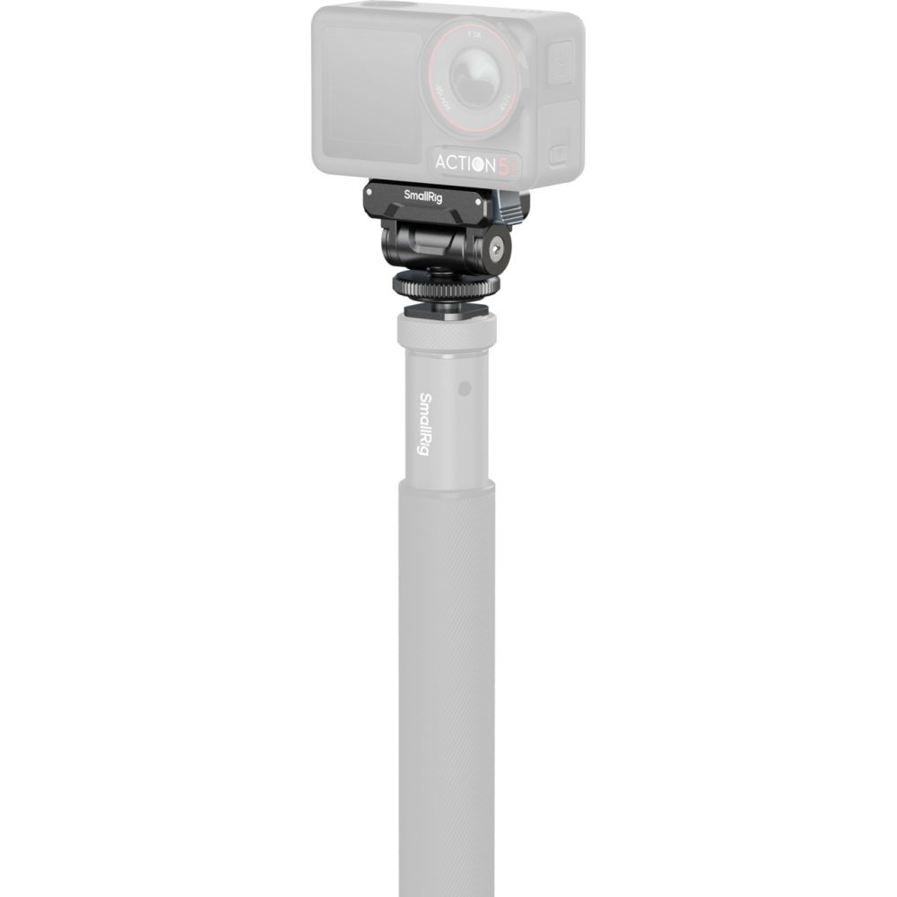 SmallRig 5436 Schnellspanner-Unterstützung für DJI Osmo Action 5 Pro / 4 / 3 mit Cold Shoe Adapter