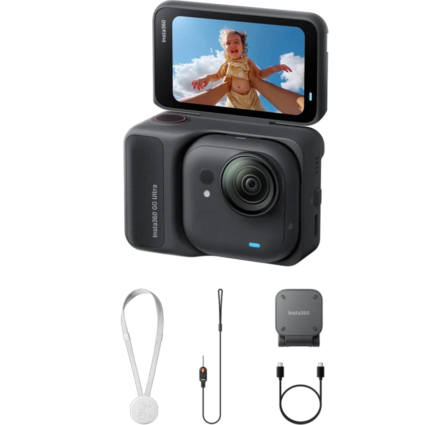 Insta360 GO Ultra Standard Bundle Mitternachtsschwarz