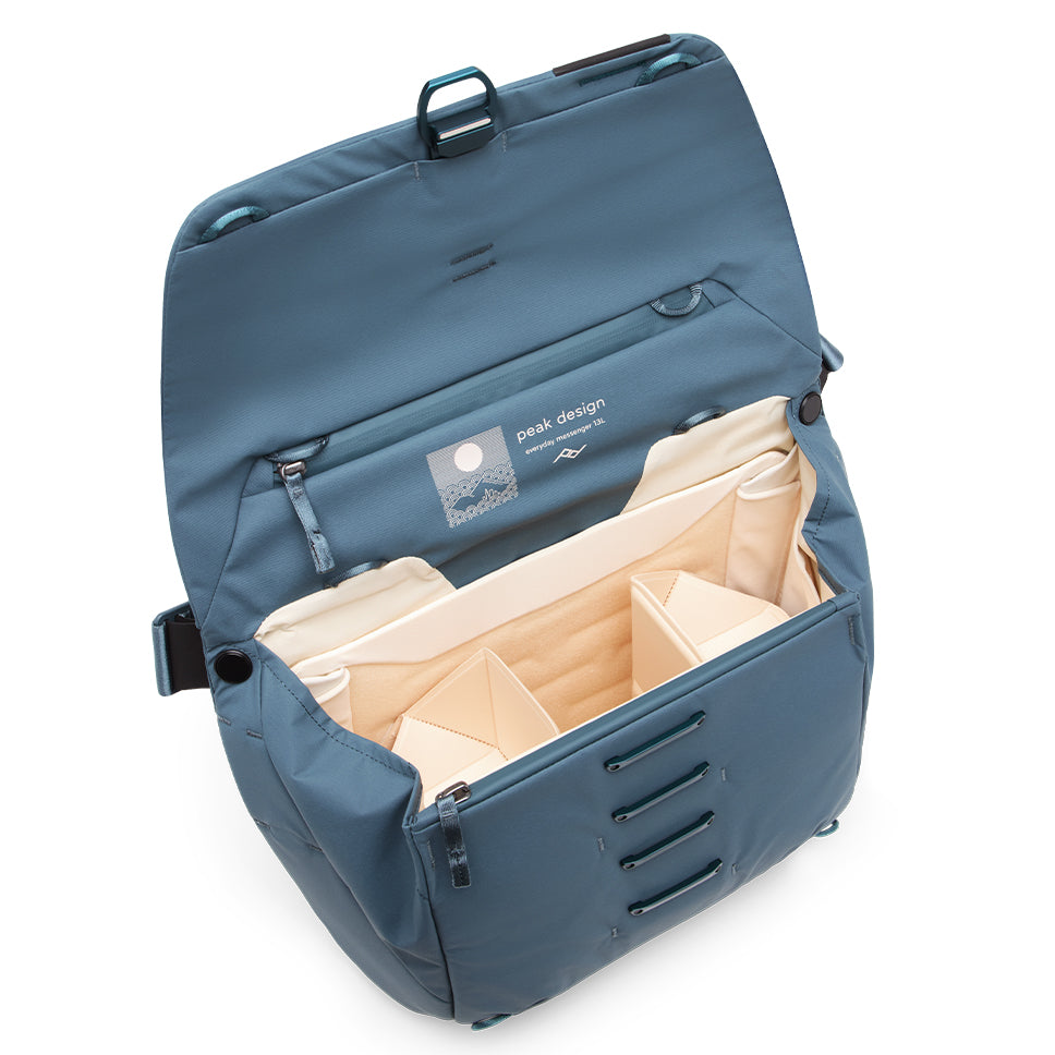 Peak Design Everyday Messenger Slingtasche – Ocean – 13 l