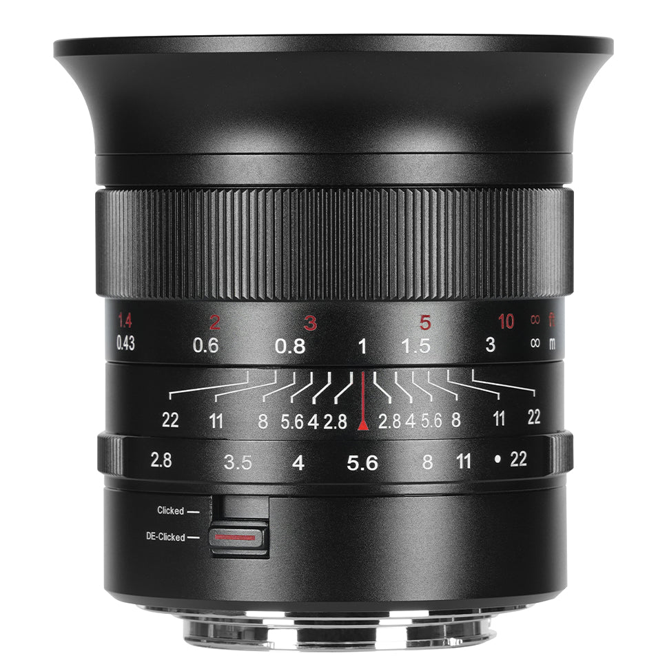 7artisans 14mm f/2.8 L-mount - Schwarz