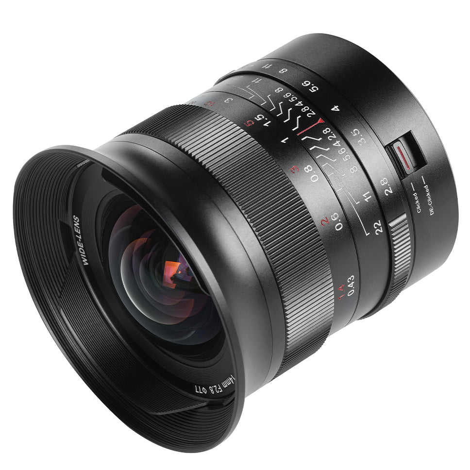 7artisans 14mm f/2.8 L-mount - Schwarz