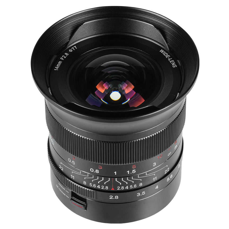7artisans 14mm f/2.8 L-mount - Schwarz