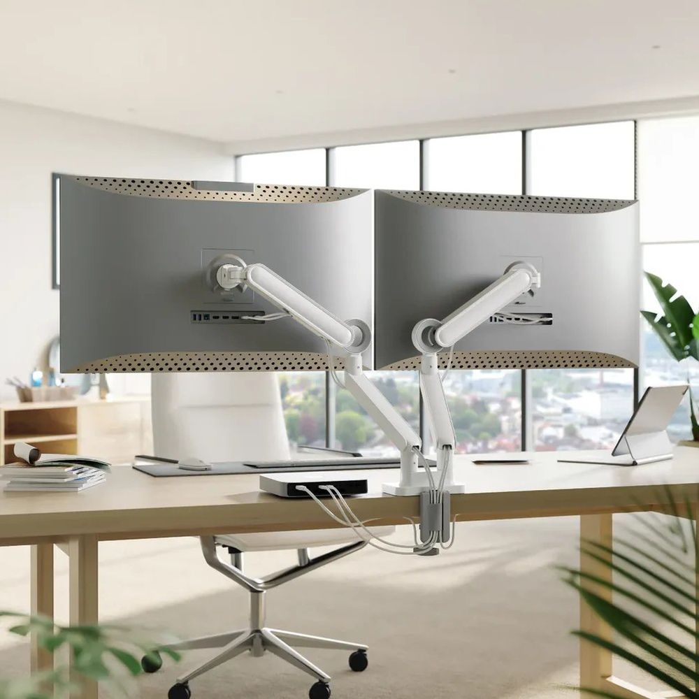 Alogic 32" Glide Monitorarm, Dual
