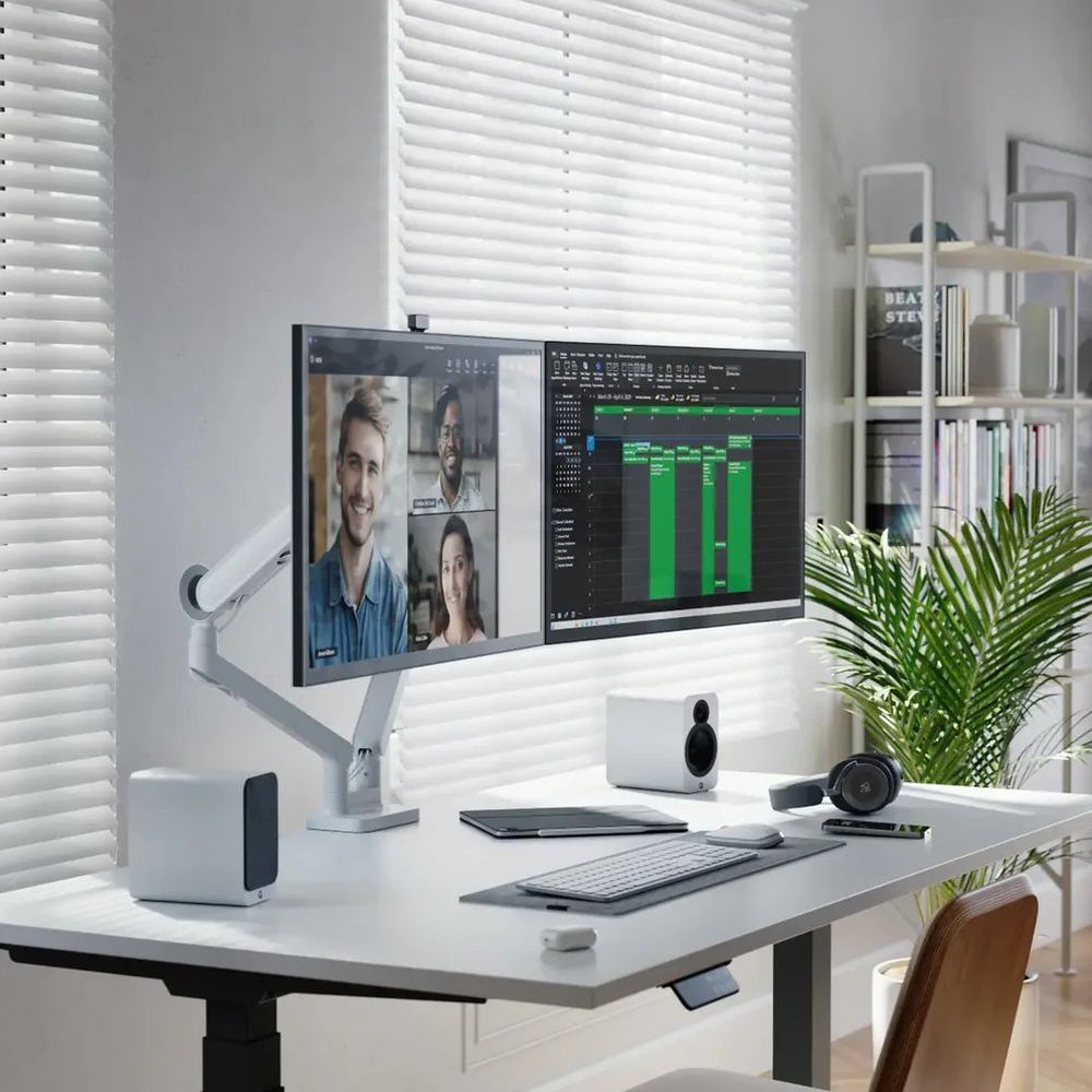 Alogic 32" Glide Monitorarm, Dual