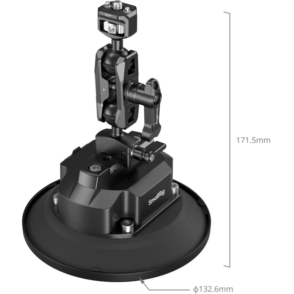 SmallRig 5399 5" Elektrisches Saugnapf-Montageset