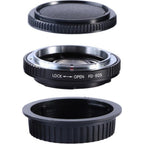 K&F Lens Adapter Canon FD - Canon EOS (EF / EF-S) (with glass)