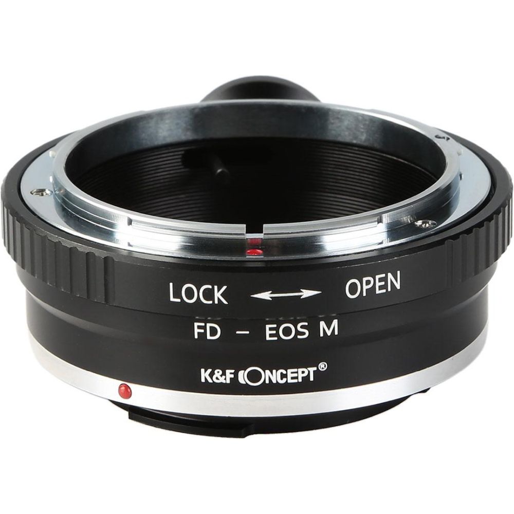 K&F Lens Adapter Canon FD - Canon EF-M (1/4" statief-mount)