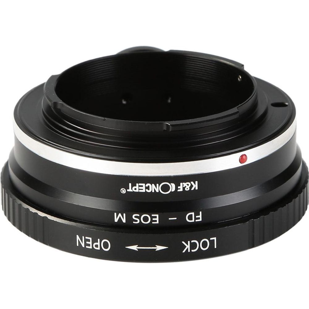 K&F Lens Adapter Canon FD - Canon EF-M (1/4" statief-mount)