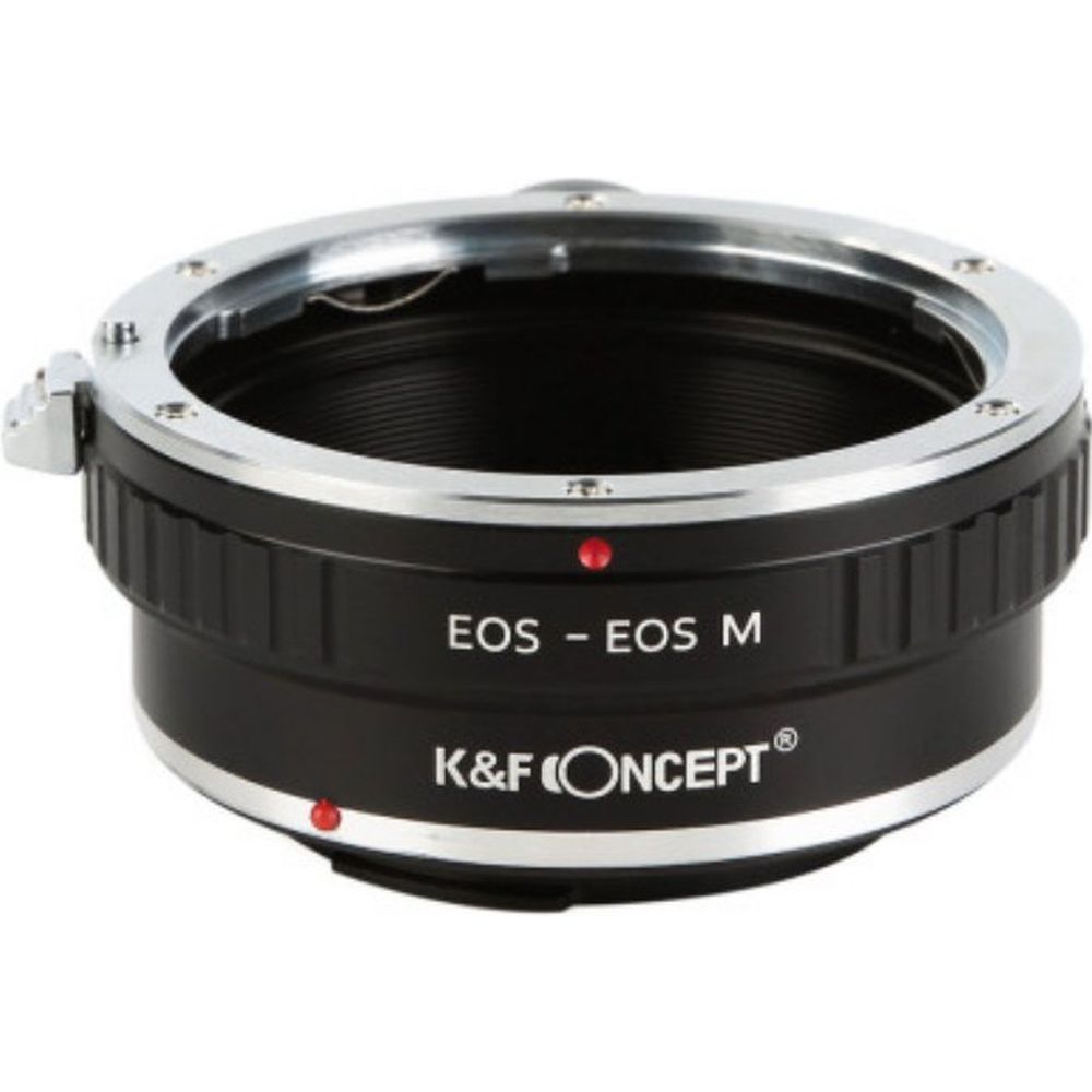 K&F Objektiv Adapter Canon EF/EF-S - EF-M mit 1/4" statief-mount
