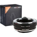 K&F Objektiv Adapter Konica AR - Canon EF-M (1/4" statief-mount)