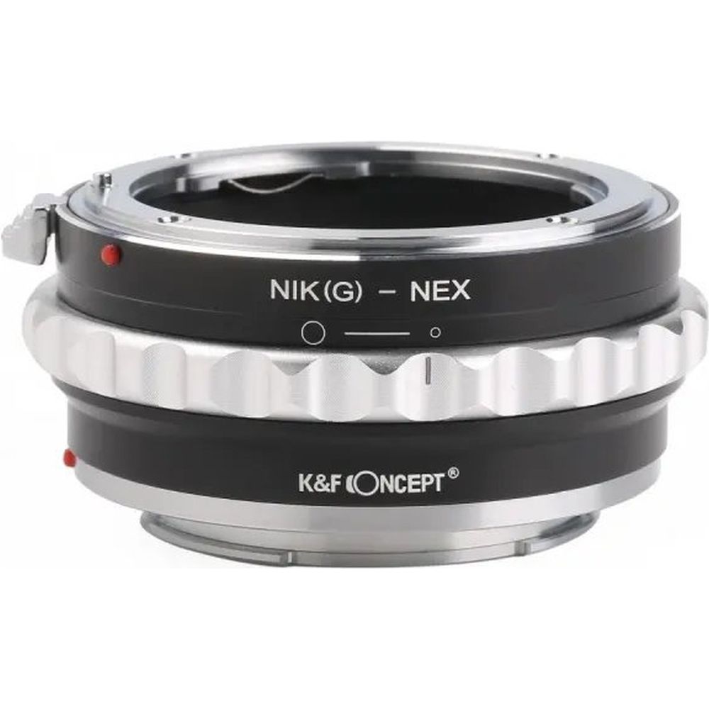 K&F Lens Adapter Nikon F (G-type) - Sony E-Mount