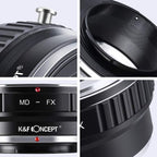 K&F Lens Adapter Minolta MD - Fujifilm X (PRO)