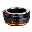 K&F Lens Adapter Nikon F (G-type) - Sony E-Mount (IV PRO)