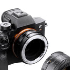 K&F Lens Adapter Nikon F (G-type) - Sony E-Mount (IV PRO)