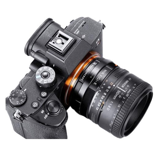 K&F Lens Adapter Nikon F (G-type) - Sony E-Mount (IV PRO)