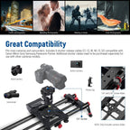 Neewer ER1-120 motorized wireless carbon fiber camera slider