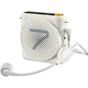 7Ryms Presentation speaker with wired headset - white