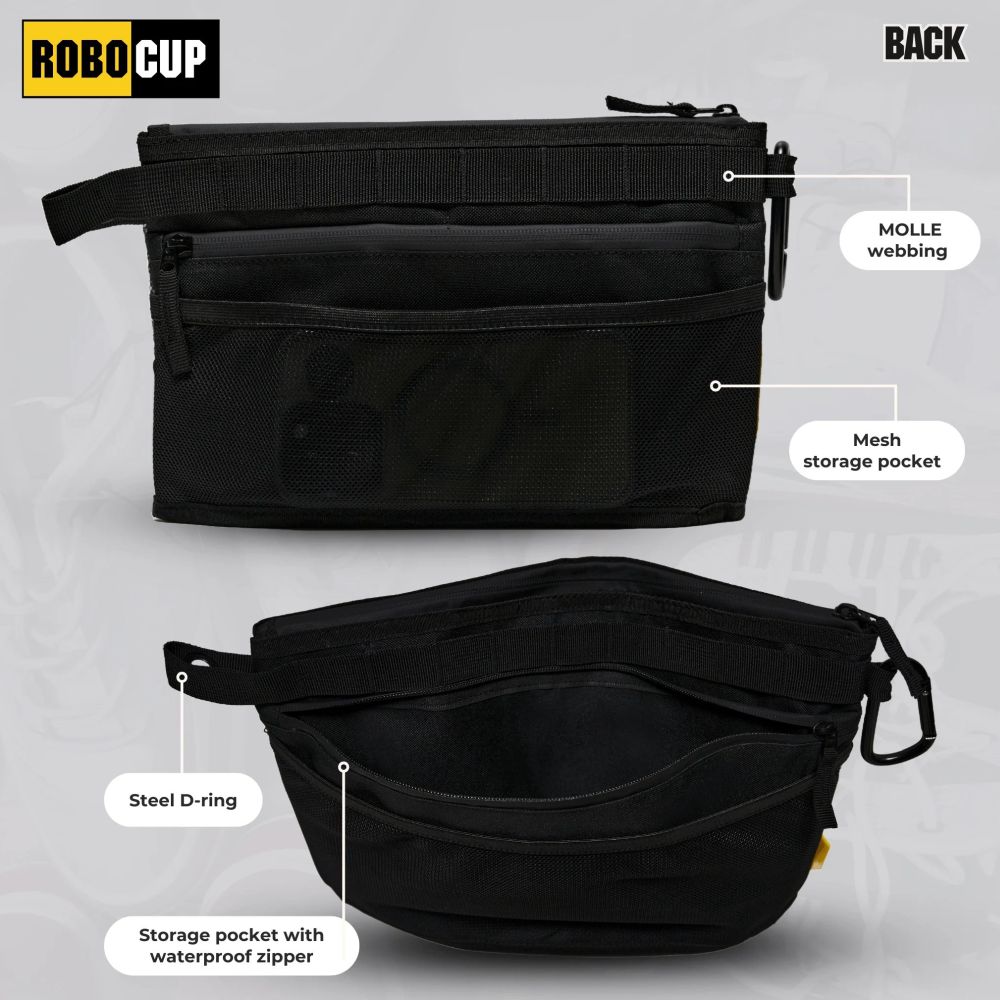 RoboCup Pro Aufbewahrungsbeutel mit Reißverschluss, 3er-Pack