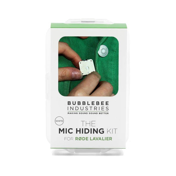 Bubblebee The Mic Hiding Kit für Røde Lavalier, Weiß