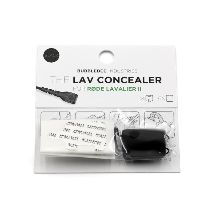 Bubblebee The Lav Concealer für Røde Lavalier II, Schwarz