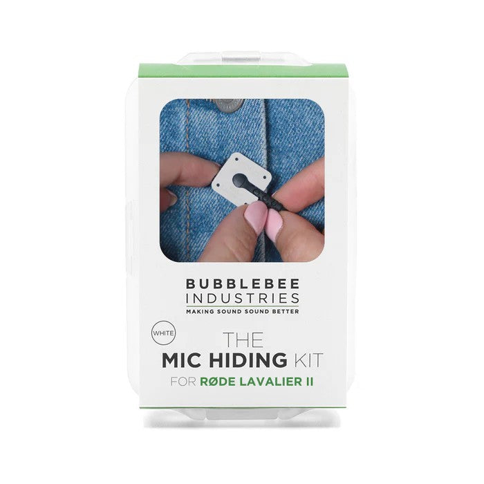 Bubblebee The Mic Hiding Kit For Røde Lavalier II, White