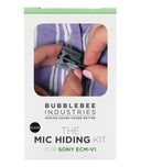 Bubblebee The Mic Hiding Kit für Sony ECM-V1, Schwarz