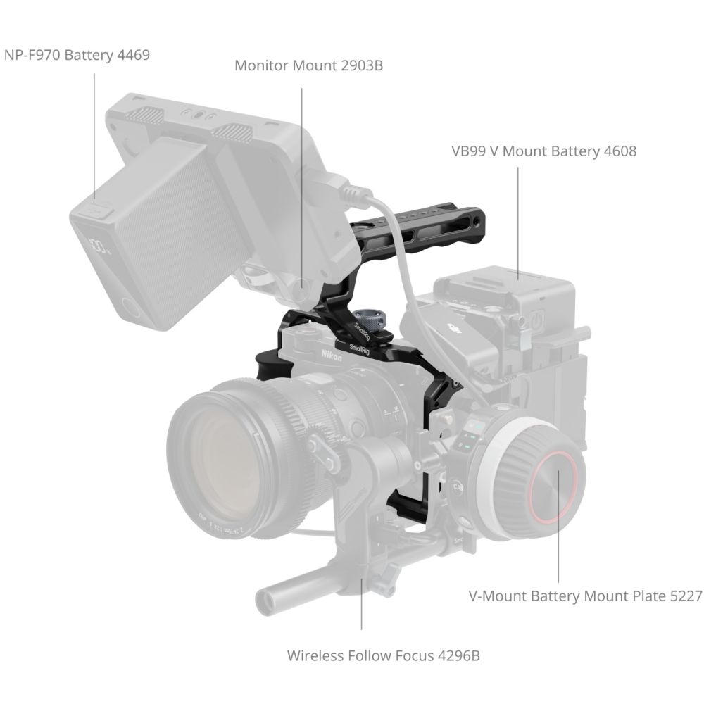 SmallRig 5647 Cage Kit für Nikon ZR