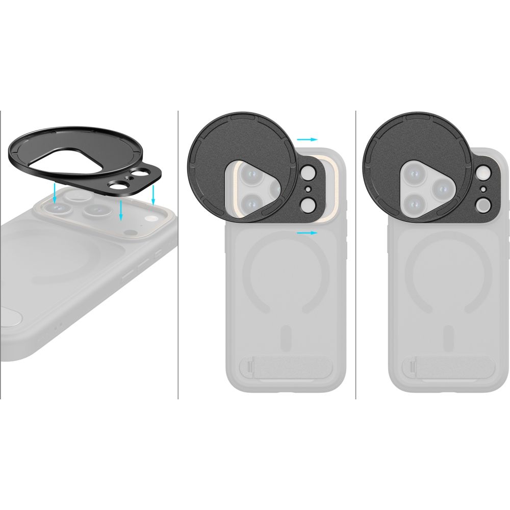 SmallRig 5547 FilMov Attachable Filter Adapter for iPhone 17 Pro (67mm)