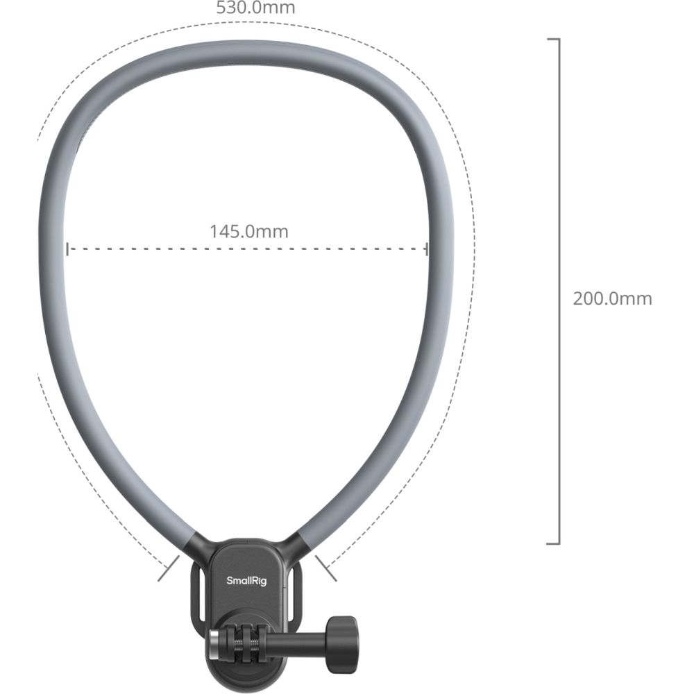 SmallRig 5596 Halshalterung für Action-Kameras