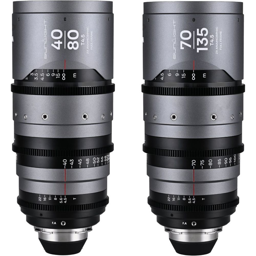 Laowa Sunlight FF 2x Anamorphic Zoom Bundle 40-80/70-135mm Klar