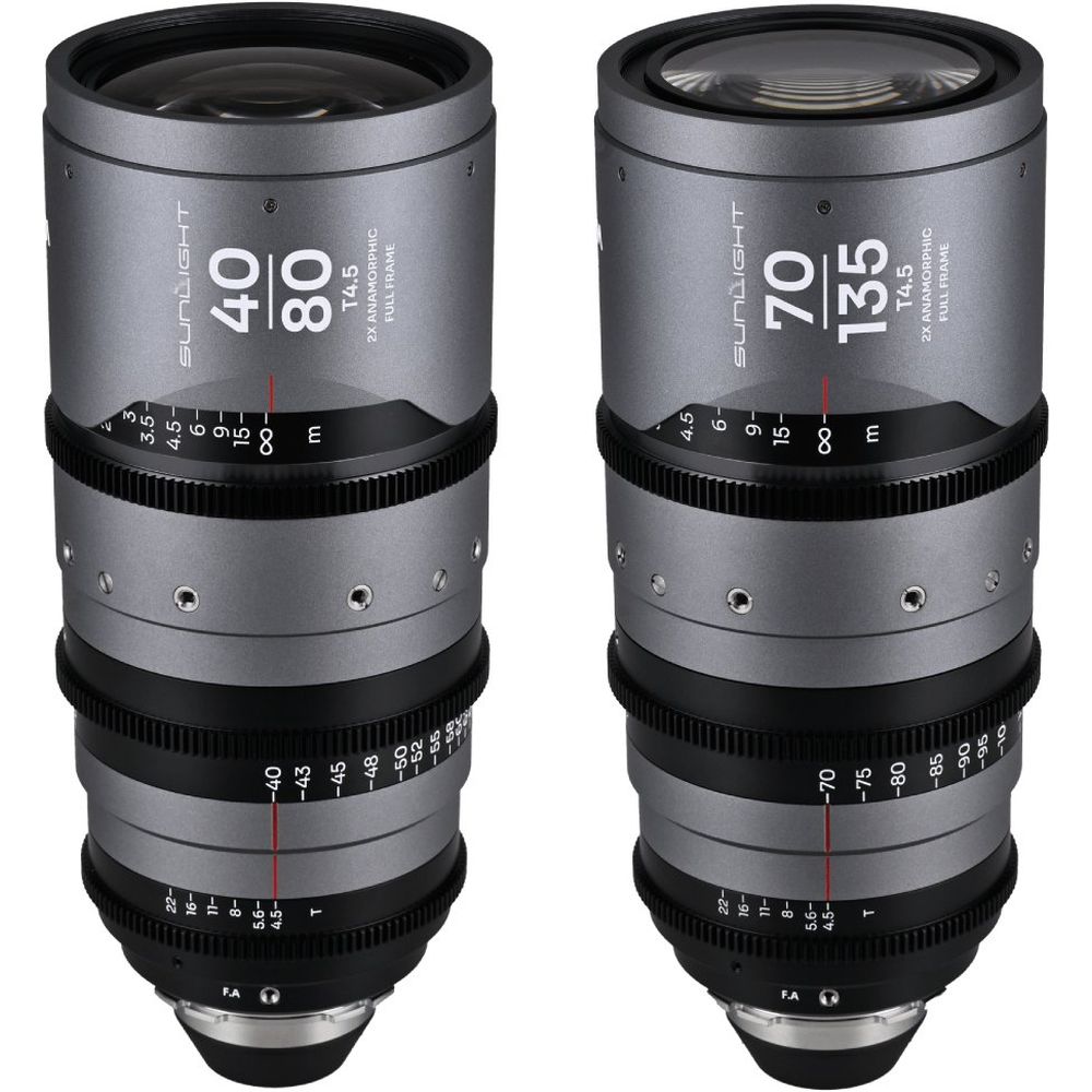Laowa Sunlight FF 2x Anamorphic Zoom Bundle 40-80/70-135mm Klar