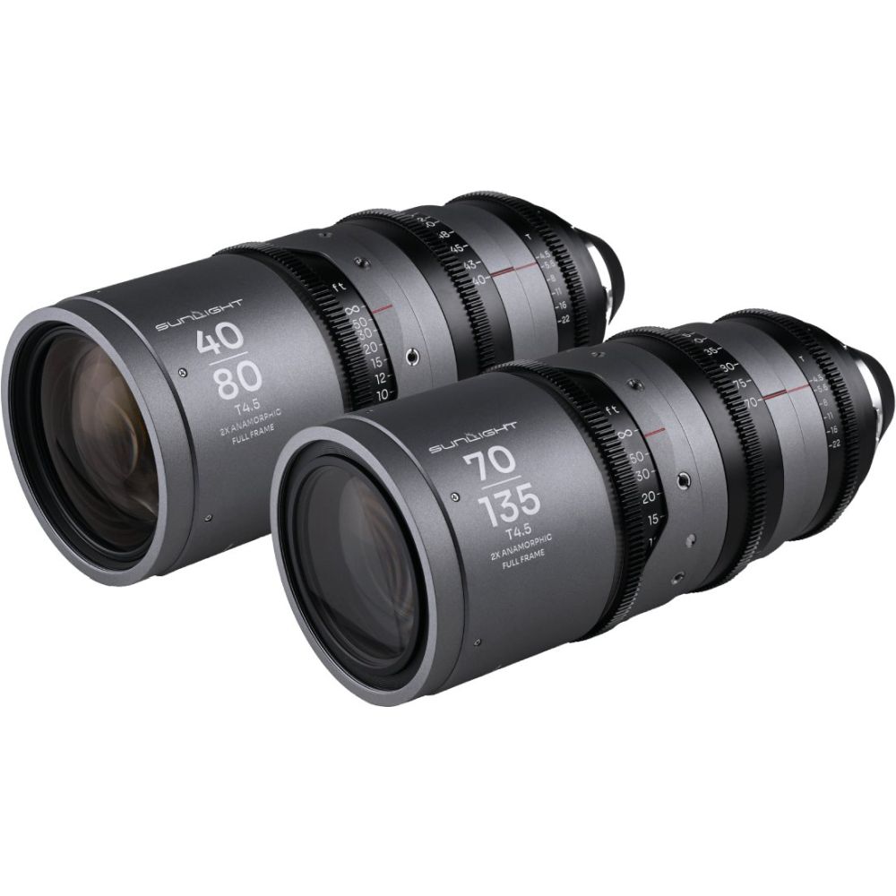 Laowa Sunlight FF 2x Anamorphic Zoom Bundle 40-80/70-135mm Klar