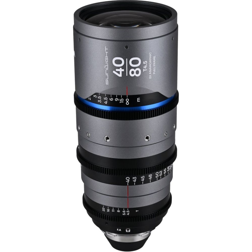 Laowa Sunlight FF 2x Anamorphic Zoom 40-80mm T4.5 Blau